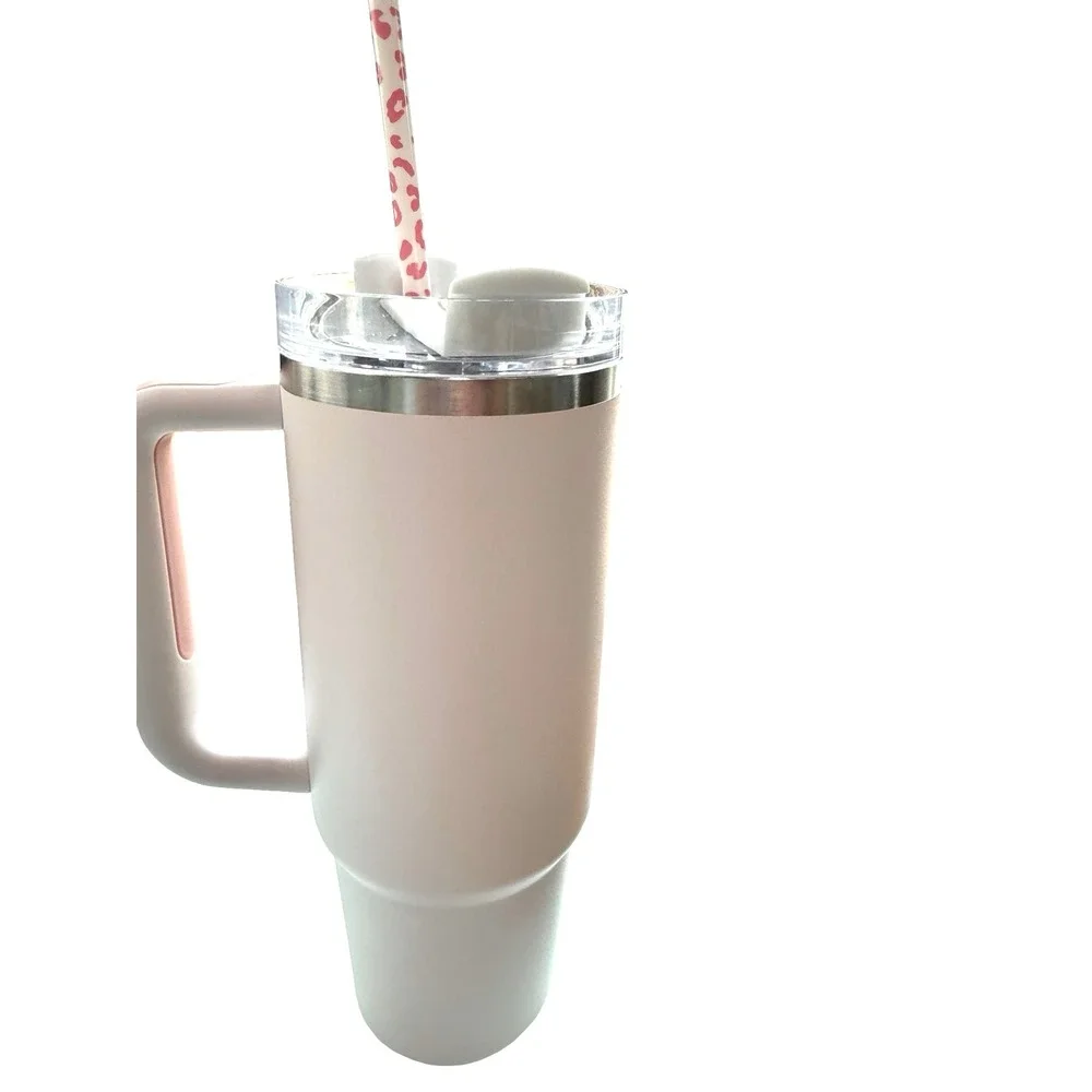 Stanley 30oz Quencher‎ H2.0 Cream Blush Tumbler NWOT - Picture 4 of 7